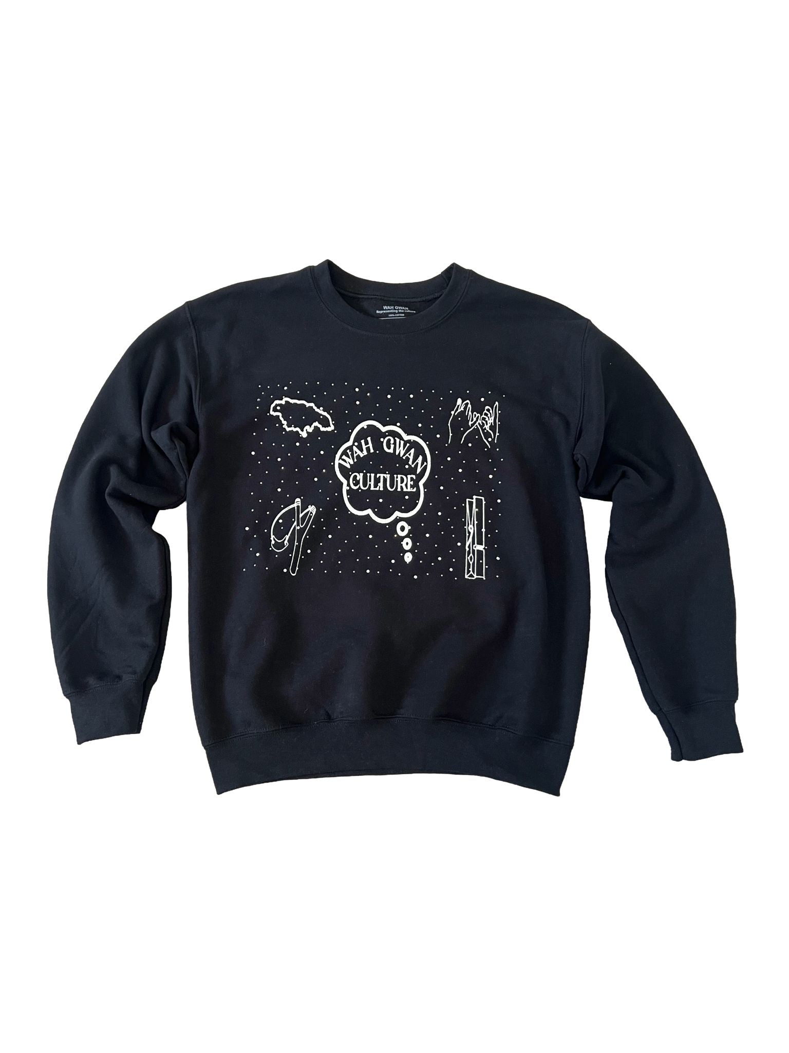 Wah Gwan Culture Statement Crew-neck